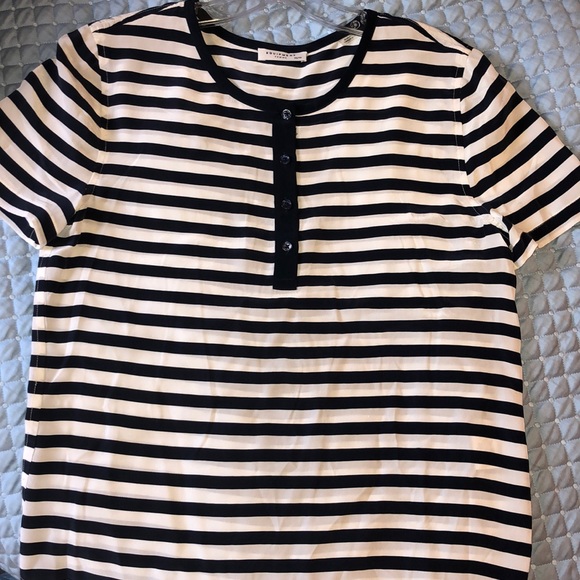 Equipment stripped short sleeve top - Picture 6 of 8